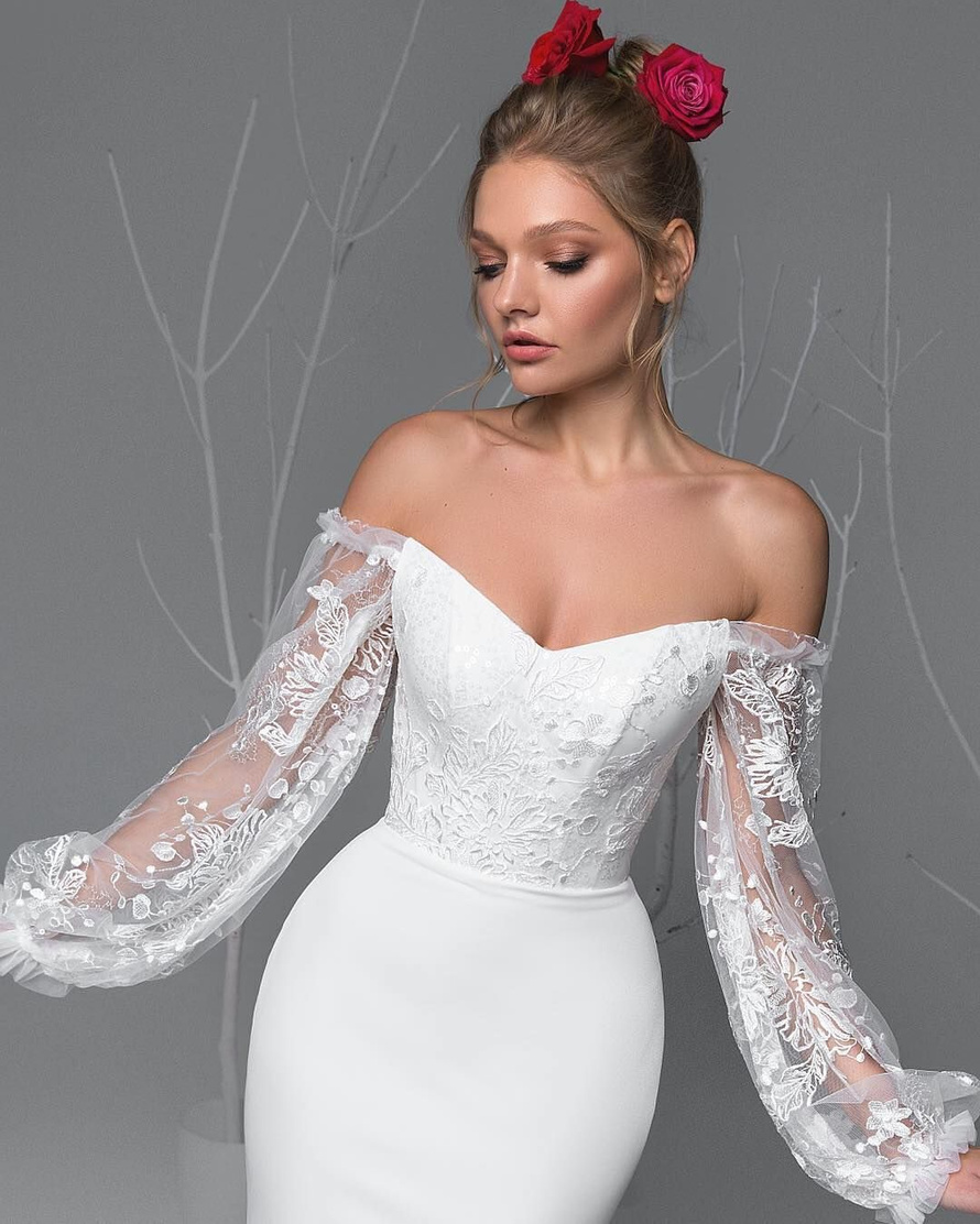 Купить свадебное платье «Ава» Евы Лендел из коллекции 2018 в Краснодаре