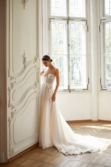 Купить свадебное платье «Дрим» Дарья Карлози из коллекции 2021 года в салоне «Мэри Трюфель»