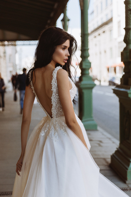 Купить свадебное платье «Хелли» Патрисия из коллекции 2019 года в Нижнем Новгороде