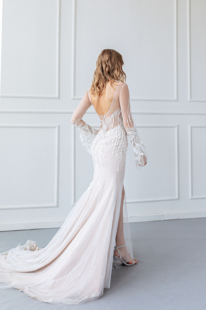 Купить свадебное платье «Дженифер» Анже Этуаль из коллекции 2020 года в салоне «Мэри Трюфель»