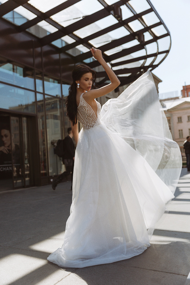 Купить свадебное платье «Хитроу» Патрисия из коллекции 2019 года в Ярославле