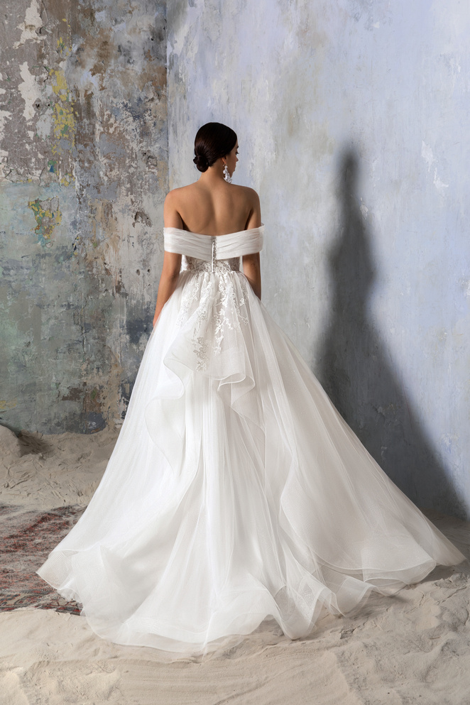Купить свадебное платье «Френсис» Секрет Споса из коллекции Блеск 2022 года в салоне «Мэри Трюфель»