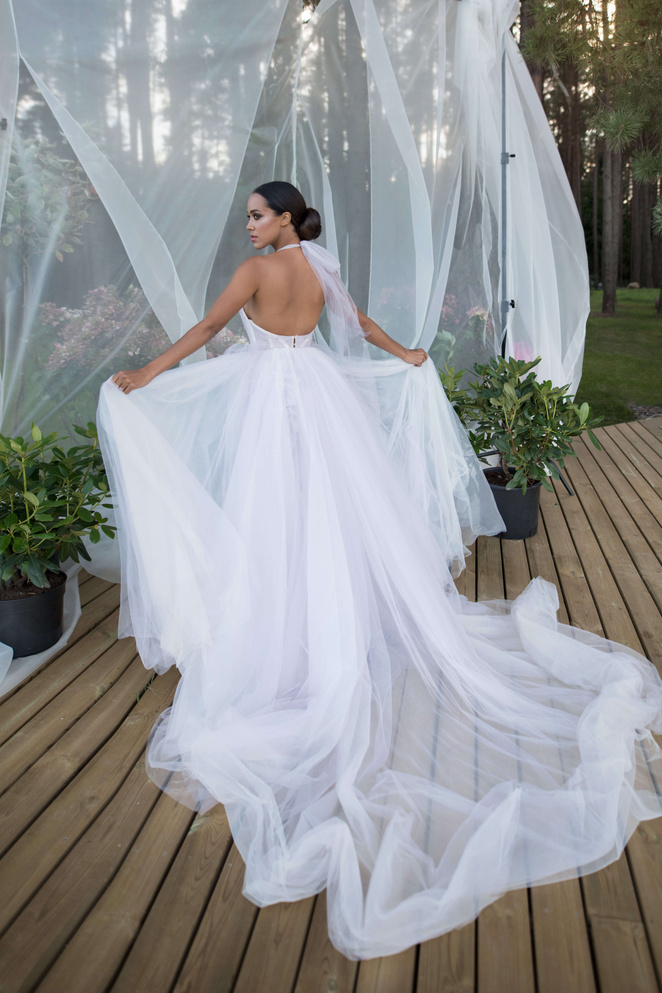 Купить свадебное платье «Луи» Бламмо Биамо из коллекции Нимфа 2020 года в Санкт-Петербурге