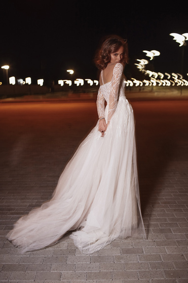 Купить свадебное платье «Токио» Анна Кузнецова из коллекции 2021 года в салоне «Мэри Трюфель»