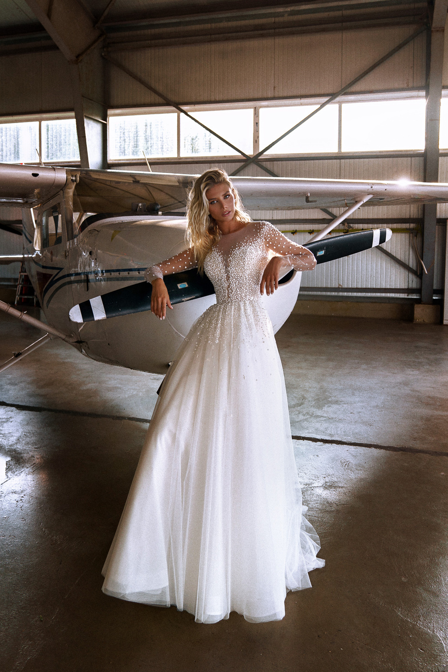Купить свадебное платье «Хайди» Натальи Романовой из коллекции 2021 в салоне «Мэри Трюфель»