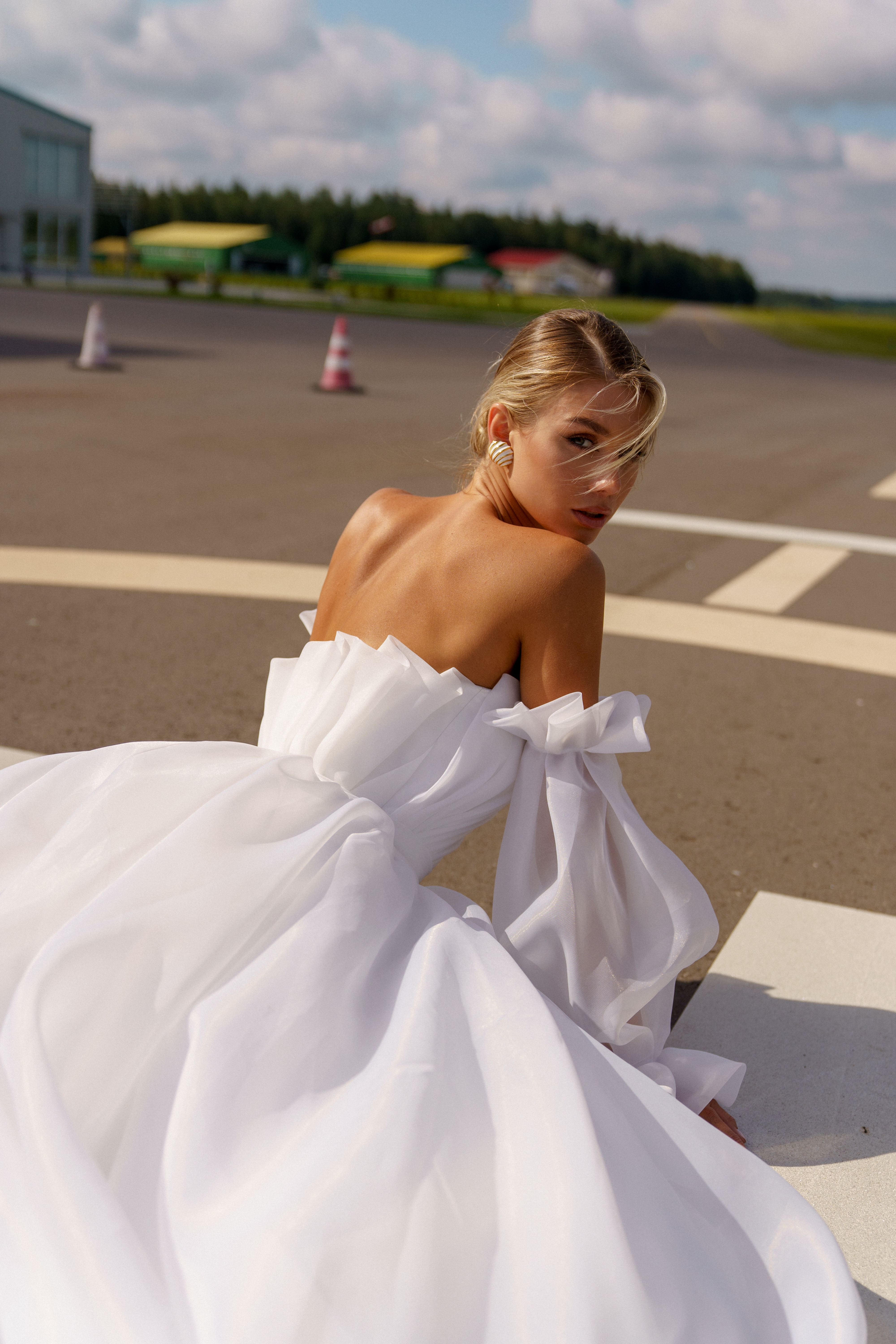 Купить свадебное платье «Челси» Натальи Романовой из коллекции 2021 в салоне «Мэри Трюфель»