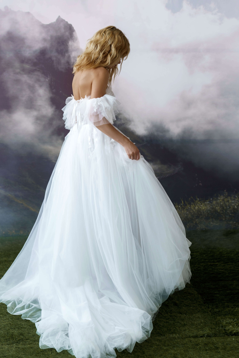 Купить свадебное платье «Селия» Бламмо Биамо из коллекции Сказка 2022 года в салоне «Мэри Трюфель»