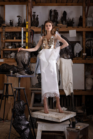Купить свадебное платье «Краппи» Рара Авис из коллекции Шайн Брайт 2020 года в интернет-магазине