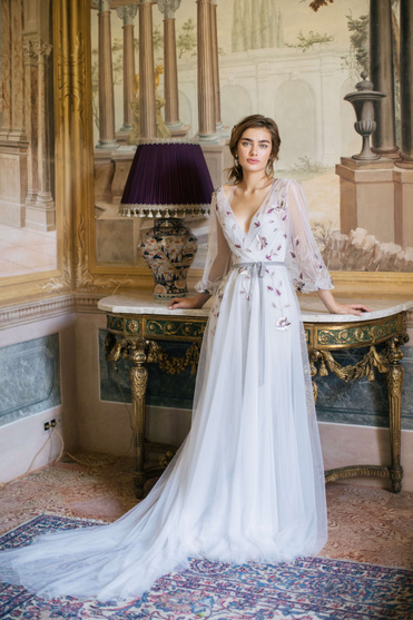 Купить свадебное платье «Бади» Анже Этуаль из коллекции 2020 года в салоне «Мэри Трюфель»