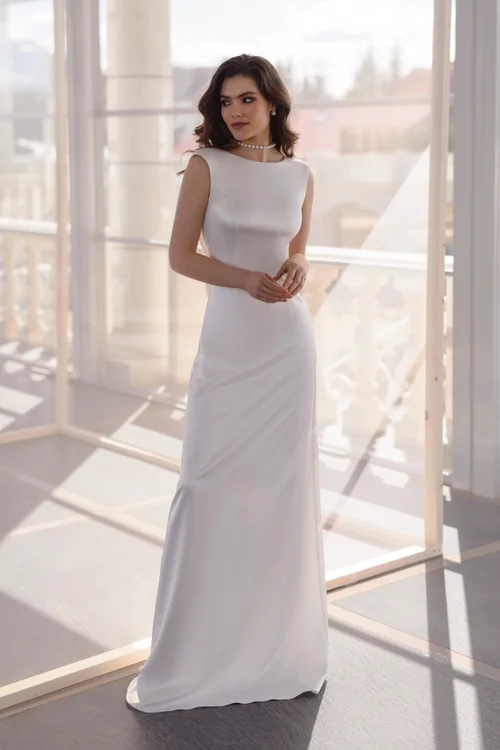 Silk wedding dresses