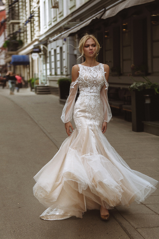 Купить свадебное платье «Хасия» Патрисия из коллекции 2019 года в Воронеже