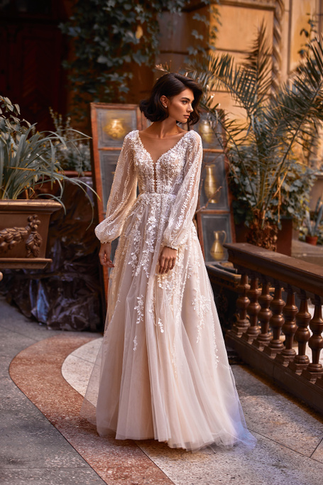 Купить свадебное платье «Лайт Кисс» Дарья Карлози из коллекции 2021 года в салоне «Мэри Трюфель»