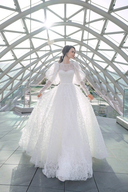 Купить свадебное платье «Визара» Татьяна Каплун из коллекции Следуй зову сердца 2022 года в салоне «Мэри Трюфель»