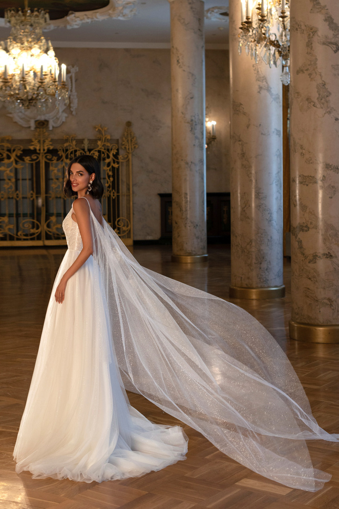 Купить свадебное платье «Лукерия» Мэрри Марк из коллекции Бриллиант 2022 года в салоне «Мэри Трюфель»