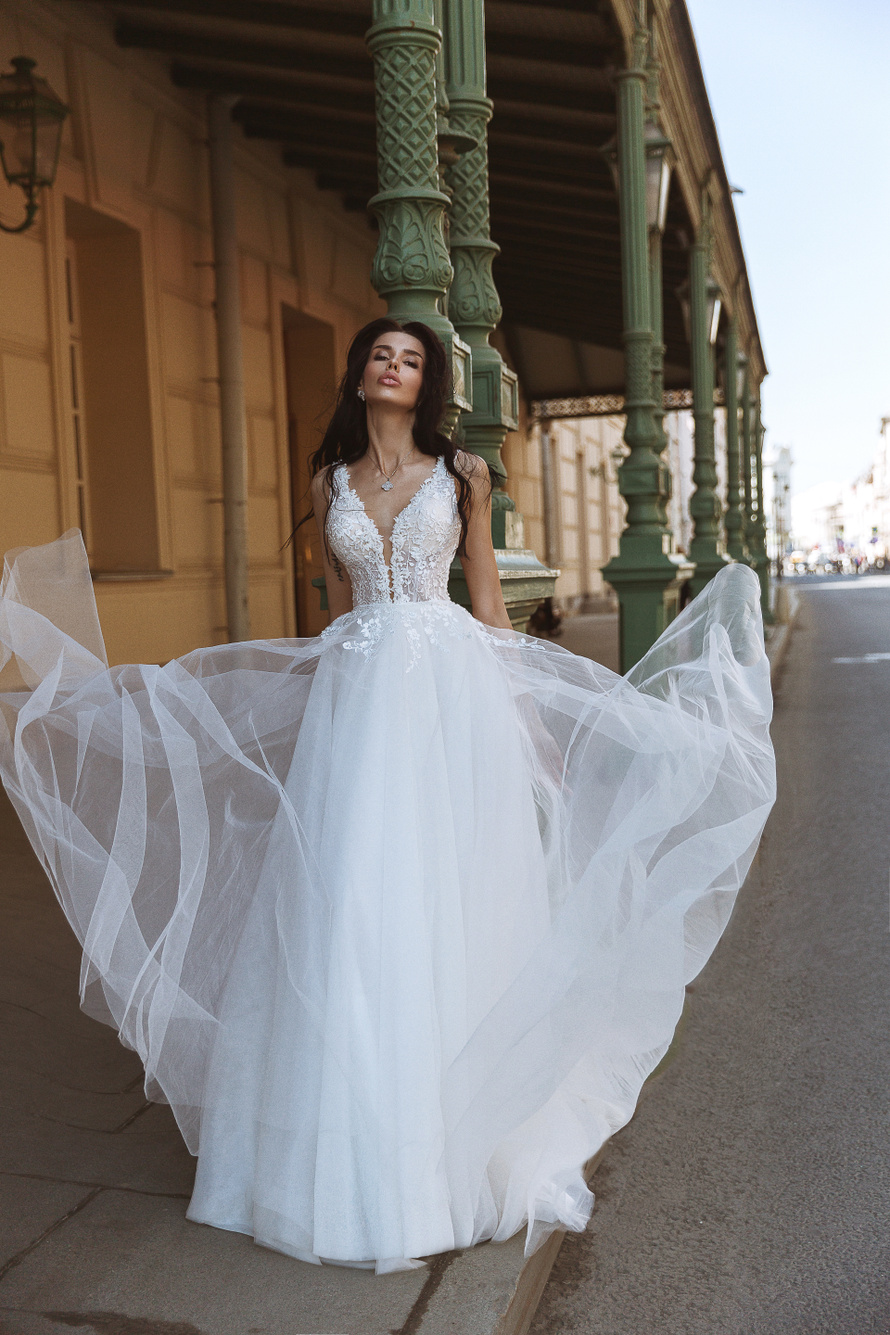 Купить свадебное платье «Хелли» Патрисия из коллекции 2019 года в Нижнем Новгороде