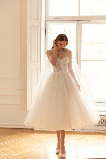 Купить свадебное платье «Молли» Евы Лендел из коллекции 2022 в «Мэри Трюфель»