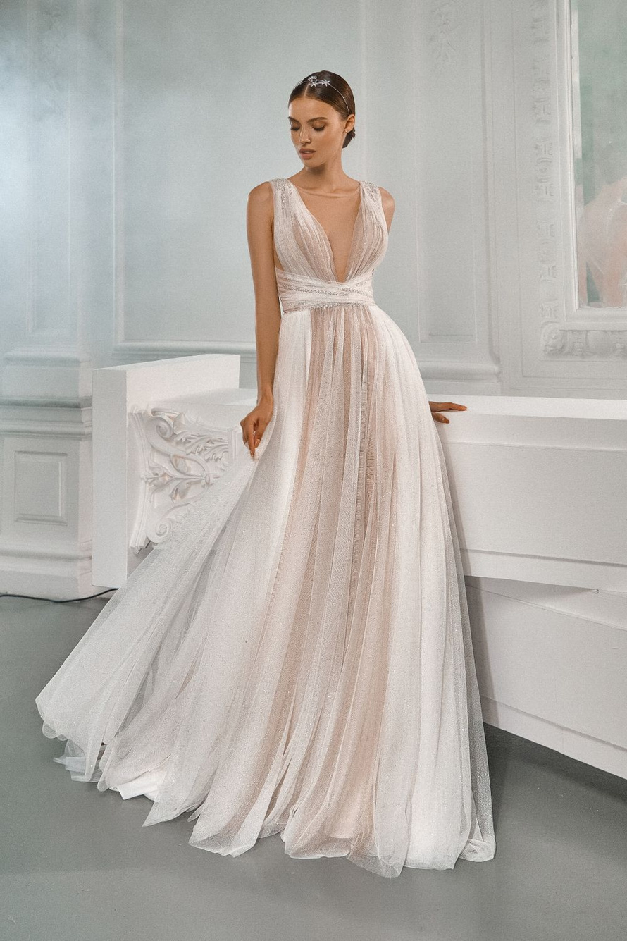 Купить свадебное платье «Лейда» Мэрри Марк из коллекции 2022 года в Воронеже