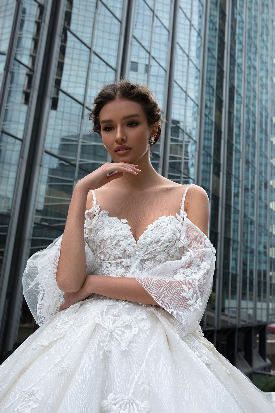 Купить свадебное платье «Деяла» Кристал Дизайн из коллекции Париж 2019 в интернет-магазине