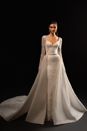 Купить свадебное платье «Ниагара» Кристал Дизайн из коллекции Звездная пыль 2021 в салоне