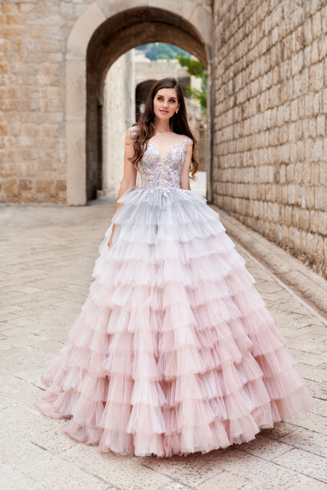 Купить свадебное платье «Паво» Армония из коллекции 2020 в интернет-магазине «Мэри Трюфель»