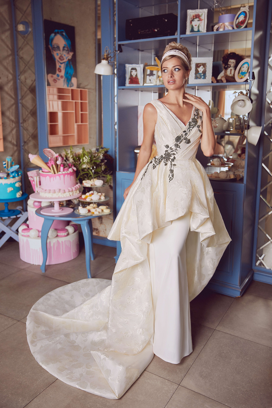 Купить свадебное платье «Ассинта» Бламмо Биамо из коллекции Свит Лайф 2021 года в Санкт-Петербурге