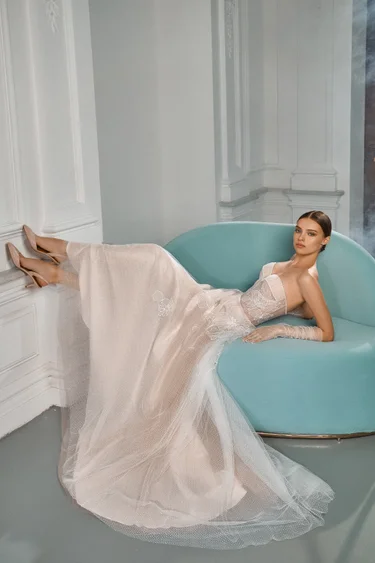 Свадебное платье «Элодия» Мэрри Марк — купить в Краснодаре платье Элодия из коллекции «Гэлакси» 2021 Элодия