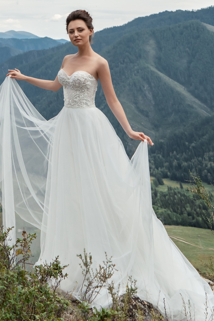 Свадебное платье «Бернис» Стрекоза — купить в Краснодаре платье Арлин из Strekkoza 2019