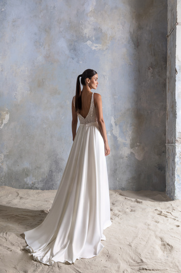 Купить свадебное платье «Лусия» Секрет Споса из коллекции Блеск 2022 года в салоне «Мэри Трюфель»