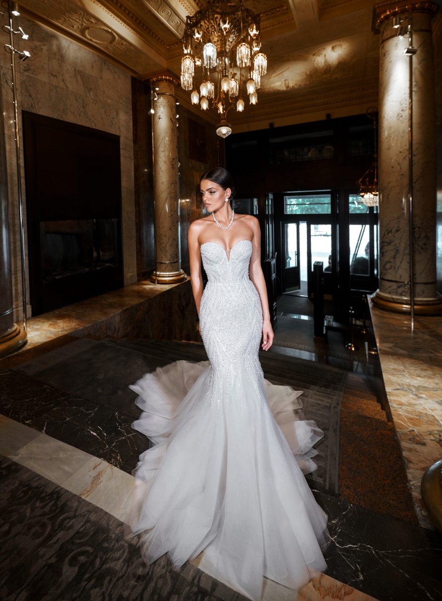 Купить свадебное платье «Белла» Патрисия Кутюр из коллекции 2022 года в салоне «Мэри Трюфель»