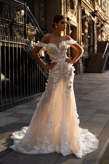 Купить свадебное платье «Алисия» Патрисия Кутюр из коллекции 2024 года в салоне «Мэри Трюфель»
