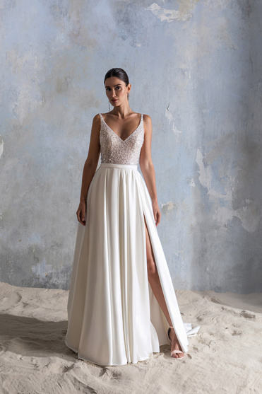 Купить свадебное платье «Лусия» Секрет Споса из коллекции Блеск 2022 года в салоне «Мэри Трюфель»