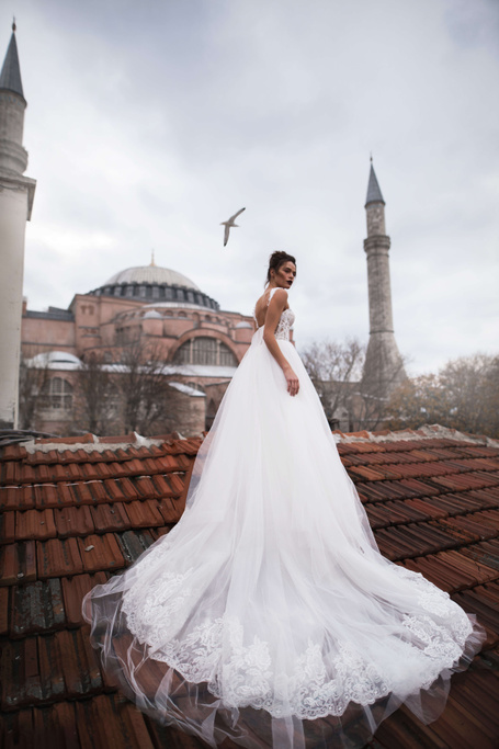 Купить свадебное платье «Дастин» Бламмо Биамо из коллекции 2018 года в Воронеже
