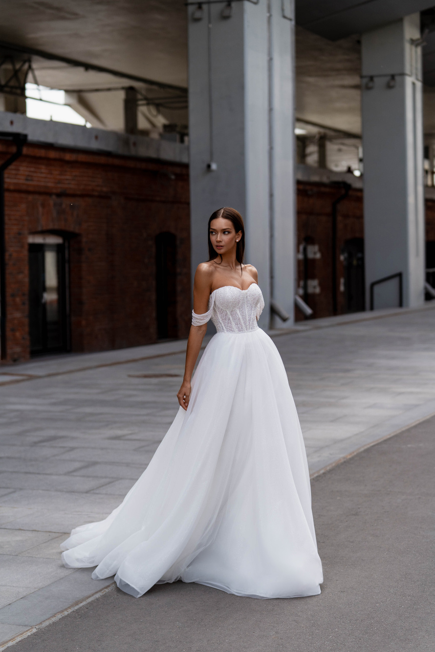 Купить свадебное платье «Сибилл» Сонеста из коллекции 2023 года в салоне «Мэри Трюфель»