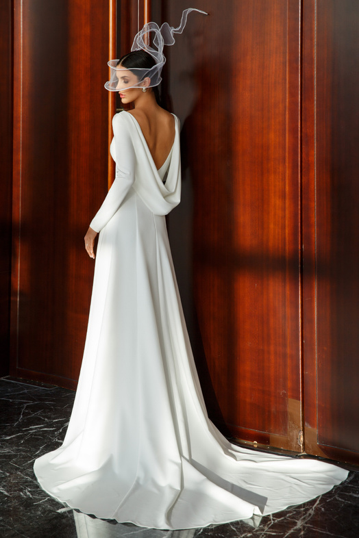 Купить свадебное платье «Дельфино» Стрекоза из коллекции 2021 года в салоне «Мэри Трюфель»