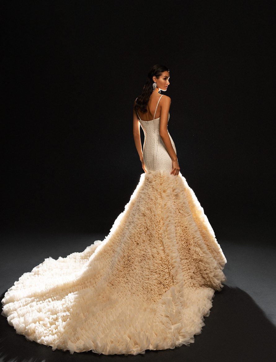 Купить свадебное платье «Жизель» Кристал Дизайн из коллекции Звездная пыль 2021 в салоне