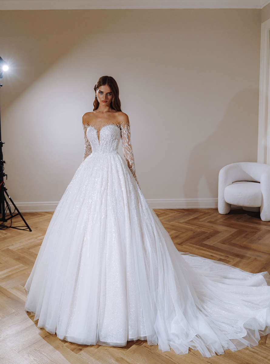 Купить свадебное платье «Джесс» Патрисия Кутюр из коллекции 2023 года в салоне «Мэри Трюфель»
