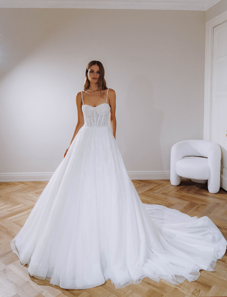 Купить свадебное платье «Райли» Патрисия Кутюр из коллекции 2023 года в салоне «Мэри Трюфель»