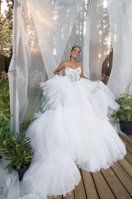 Купить свадебное платье «Бернар» Бламмо Биамо из коллекции Нимфа 2020 года в Санкт-Петербурге