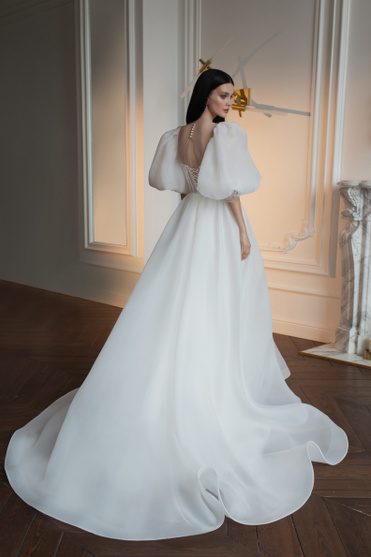 Купить свадебное платье «Орэй» Татьяна Каплун из коллекции 2022 года в салоне «Мэри Трюфель»