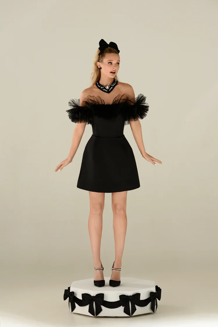 Купить вечернее платье «Паола» из вечерней коллекции 2025 в салоне «Мэри Трюфель» Паола