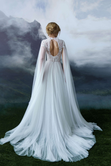 Купить свадебное платье «Вилланел» Бламмо Биамо из коллекции Сказка 2022 года в салоне «Мэри Трюфель»