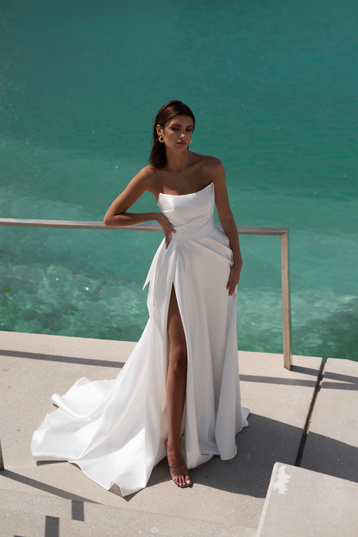 Купить свадебное платье «Личи» Марта из коллекции 2025 года в салоне «Мэри Трюфель»