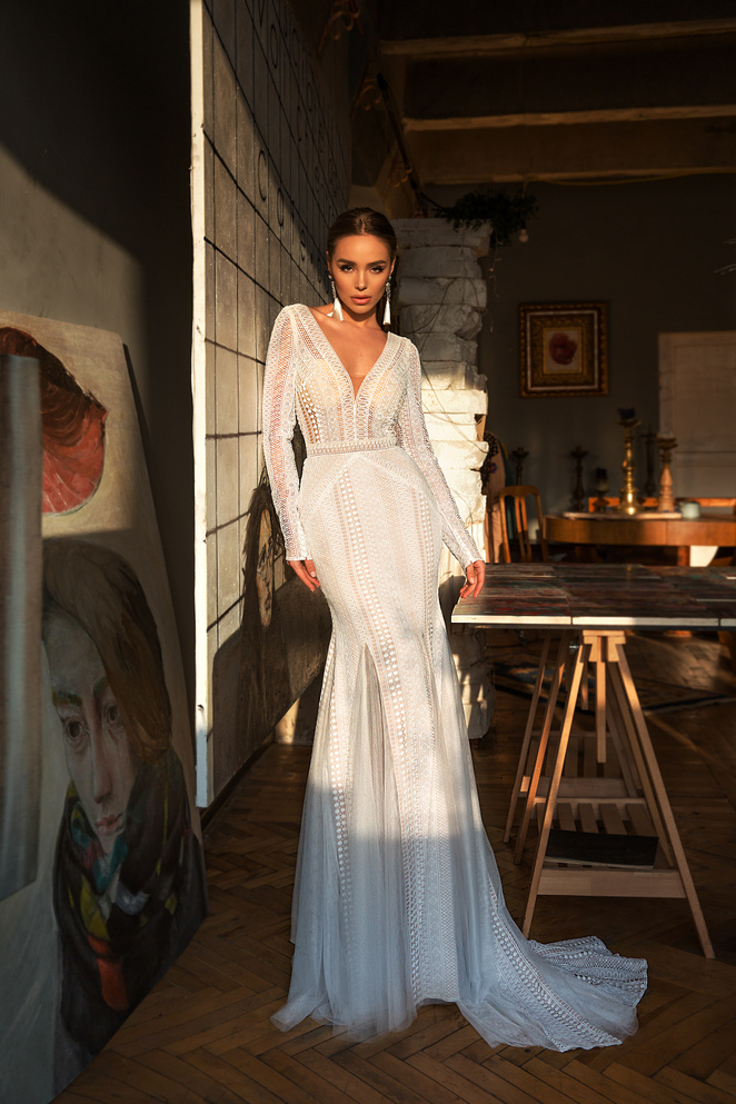 Купить свадебное платье «Шер» Жасмин из коллекции 2019 года в Краснодаре