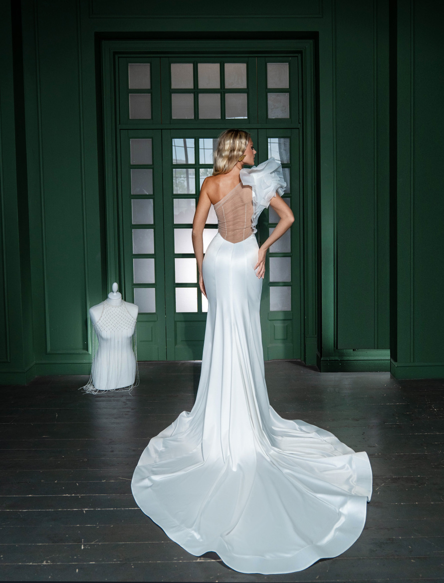 Купить свадебное платье «Нелли» Анже Этуаль из коллекции Старлайт 2023 года в салоне «Мэри Трюфель»