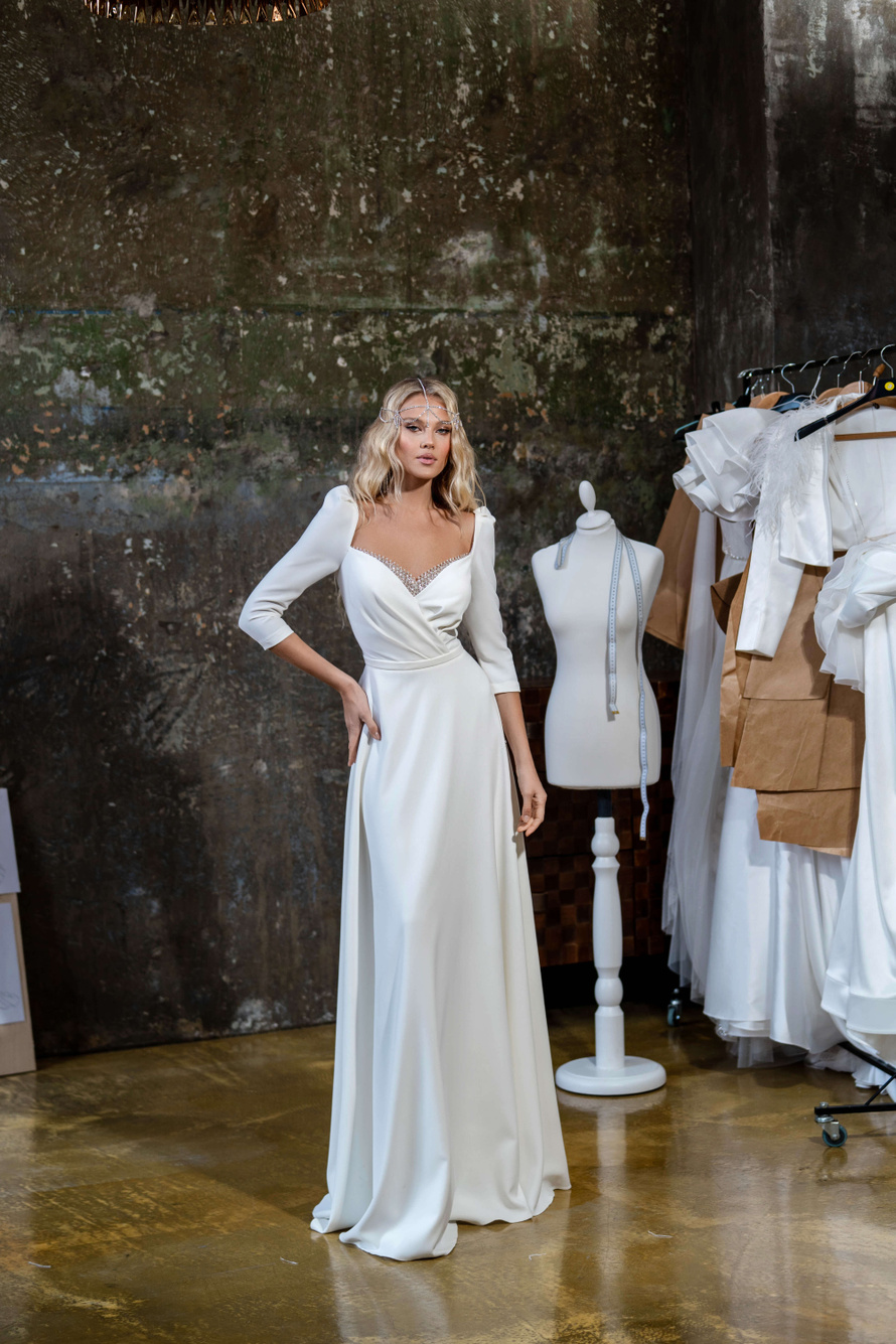 Купить свадебное платье «Лилита» Анже Этуаль из коллекции Старлайт 2023 года в салоне «Мэри Трюфель»