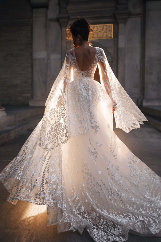 Купить свадебное платье «Нилса» Бламмо Биамо из коллекции 2018 года в Санкт-Петербурге