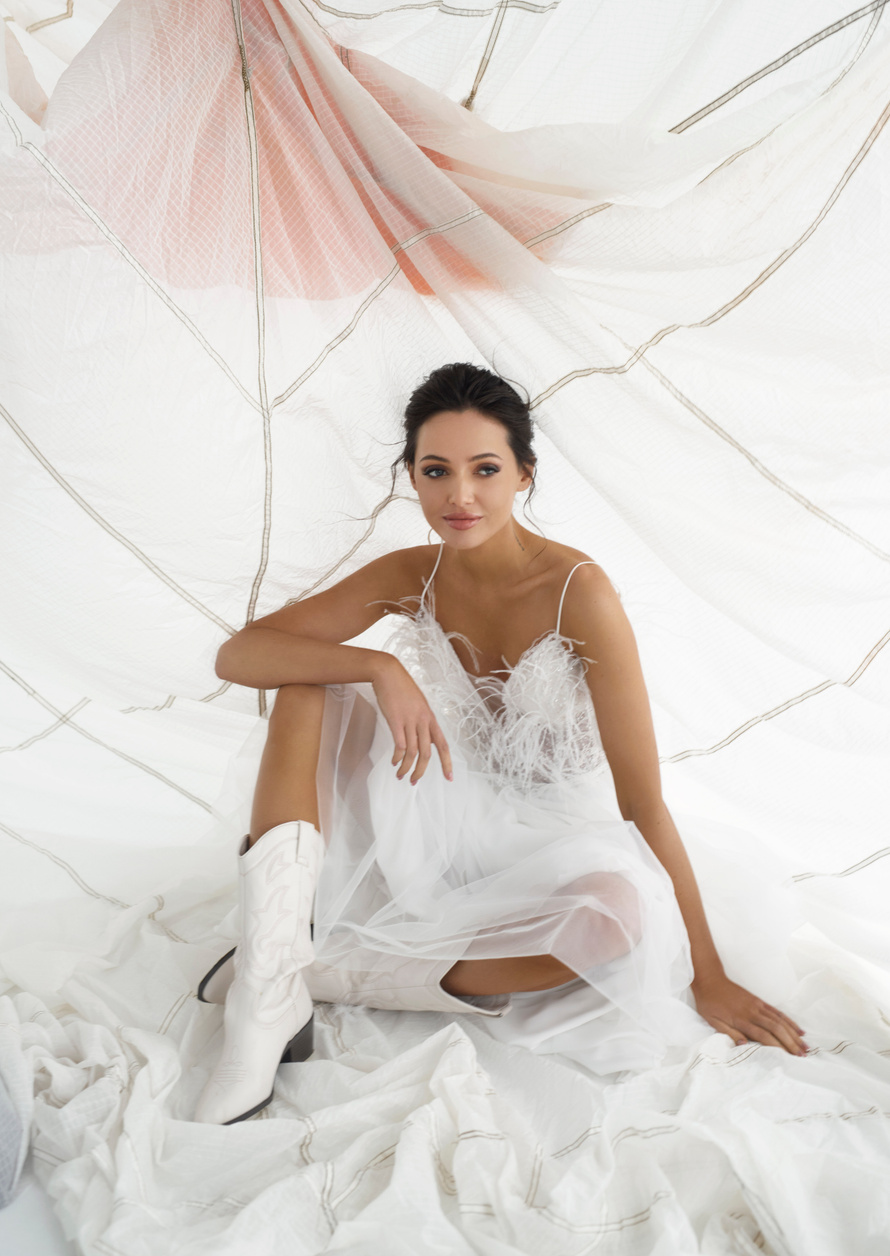 Купить свадебное платье «Лекси» Эйв из коллекции Пташка 2023 года в салоне «Мэри Трюфель»