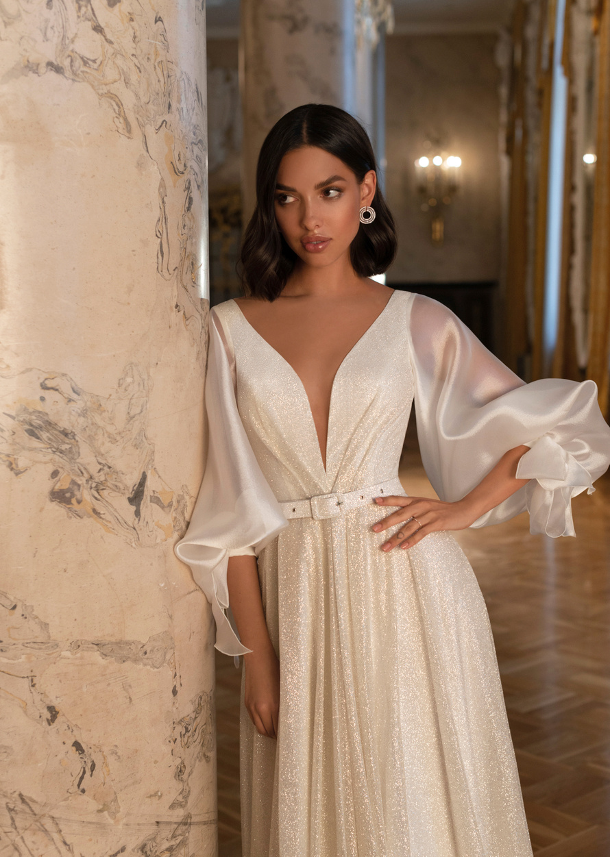 Купить свадебное платье «Амира» Мэрри Марк из коллекции Бриллиант 2022 года в салоне «Мэри Трюфель»