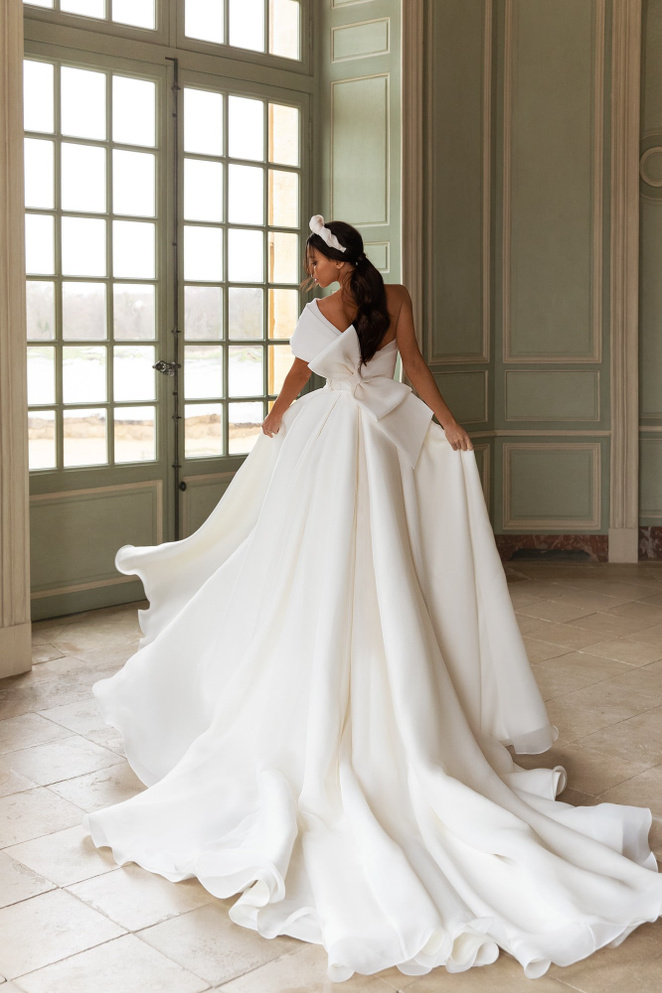 Купить свадебное платье 3214 Полларди из коллекции 2021 года в салоне «Мэри Трюфель»