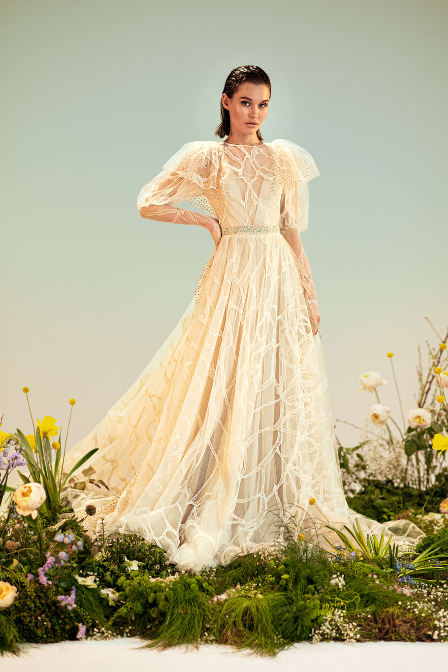 Купить свадебное платье «Белла+Сова» Рара Авис из коллекции Оазис 2022 года в салоне «Мэри Трюфель»